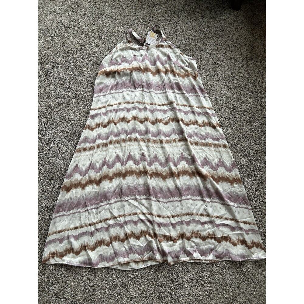 NEW LulaRoe 3X DRESS MAXI Endless Tie-Dye Resort Vacation HARD TO FIND K24